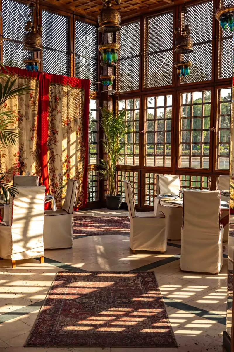 Granita — Al-Khan pavilion interior at Al-Azhar Park