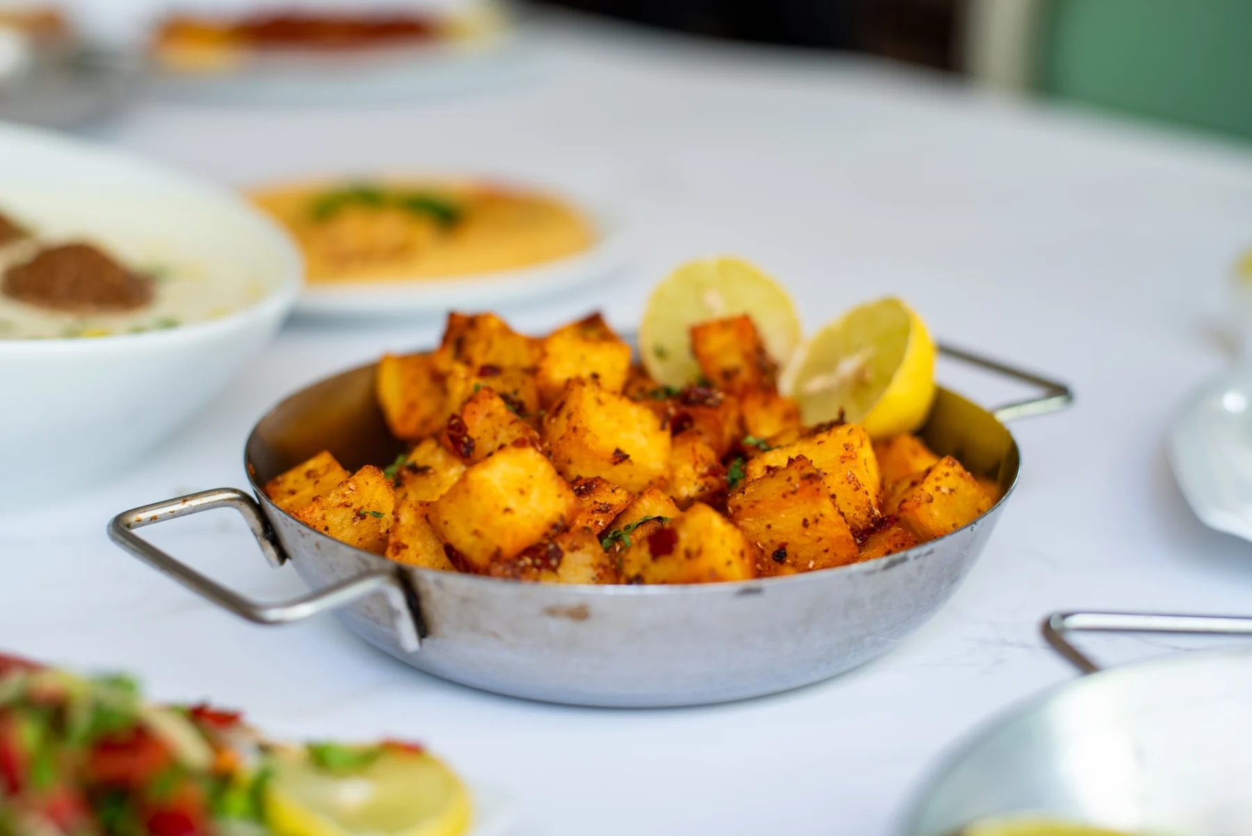 Roasted potatoes from the Sudfa menu